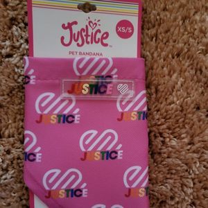 Justice Pet Bandana new
